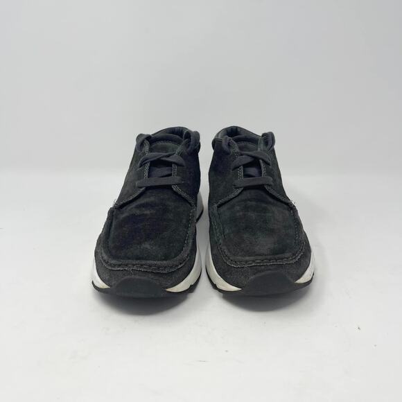 VINCE Pewter Suede Leather Lace-Up Toronto‎ Sneaker - Picture 5 of 8